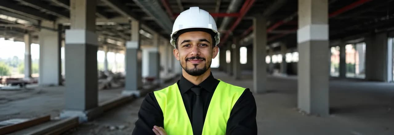Werkschutz auf einem Betriebsgelände